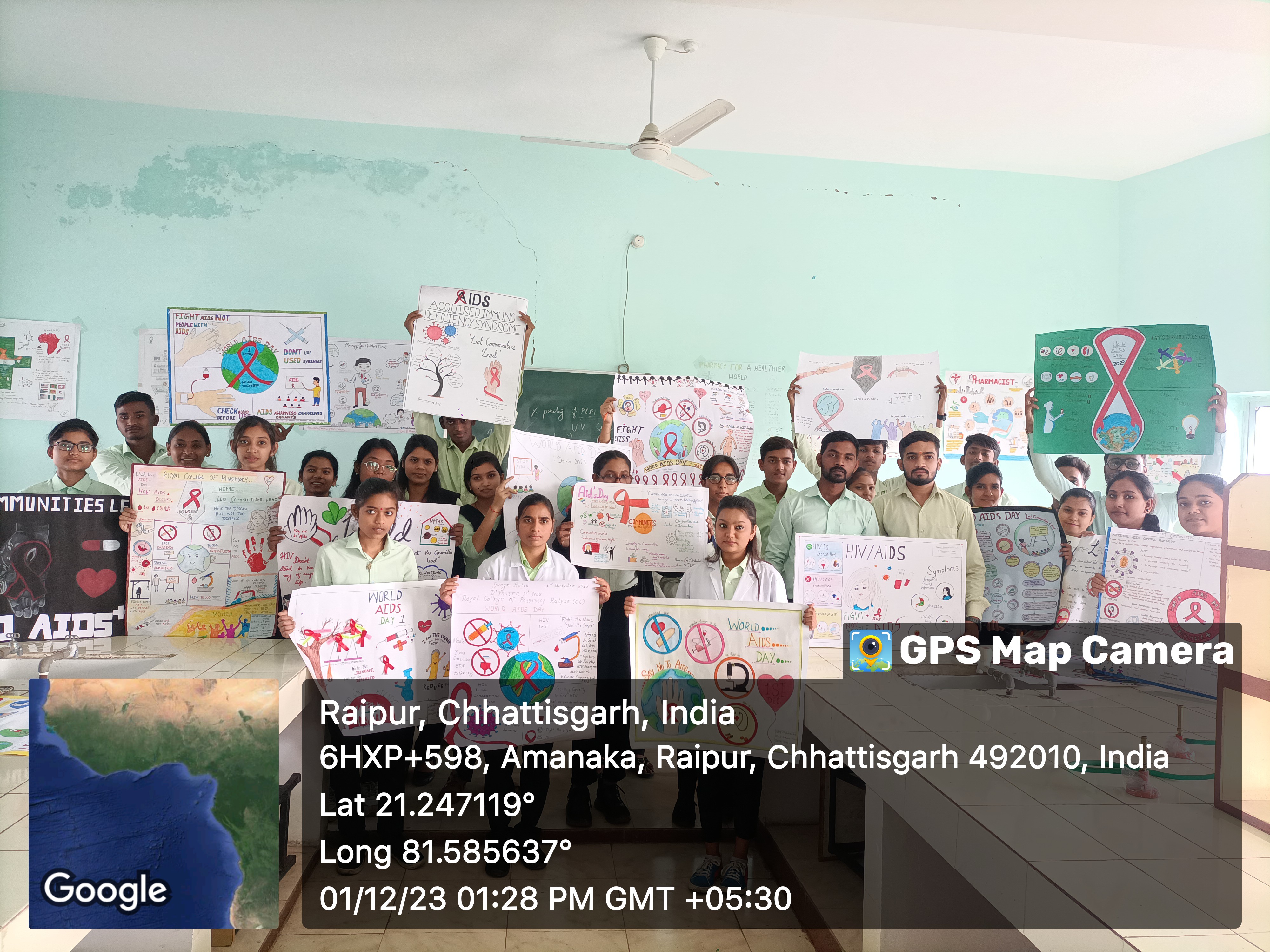 World Aids Day Awareness at   Royal College of Pharmacy