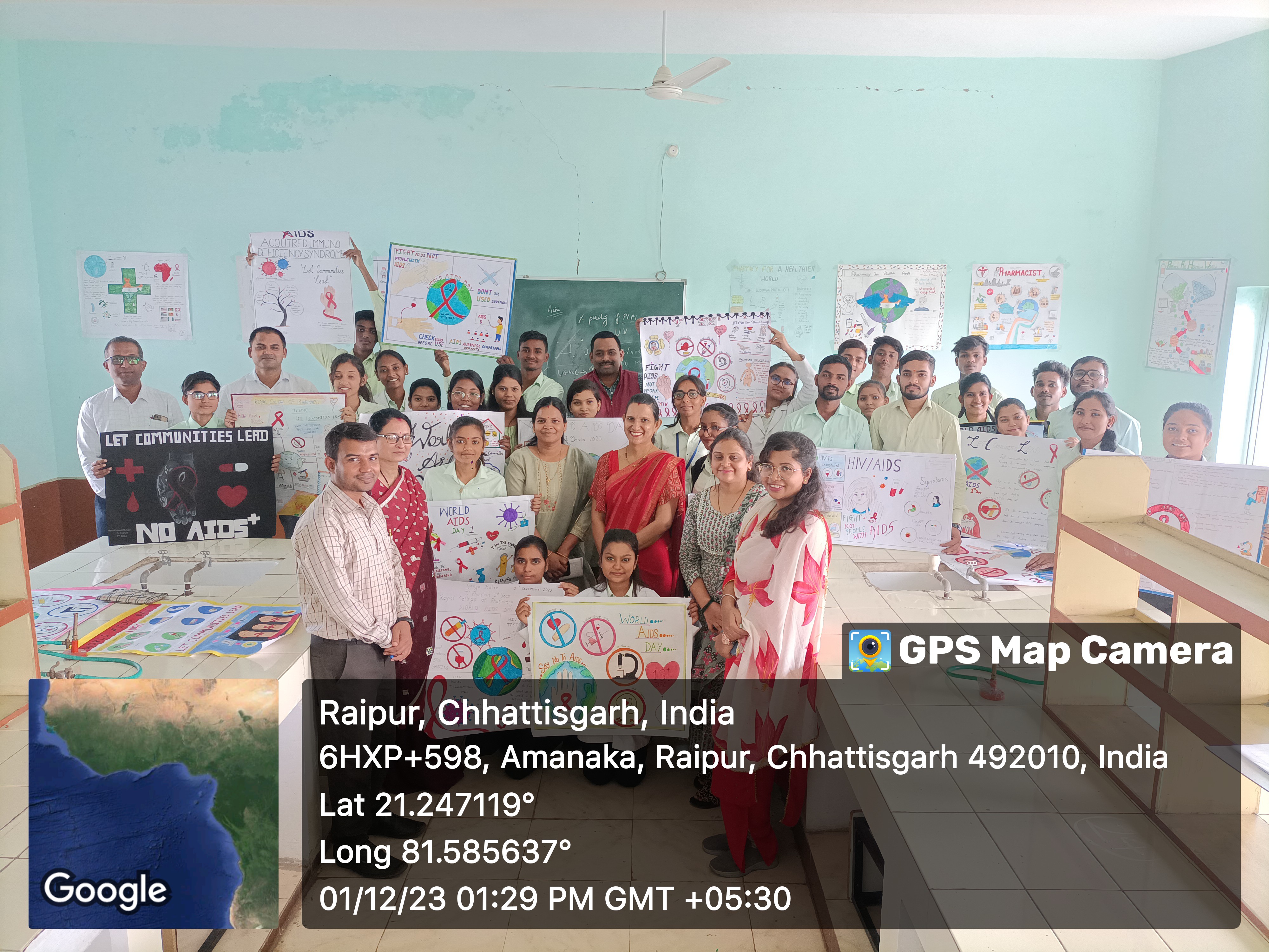 World Aids Day Awareness at   Royal College of Pharmacy