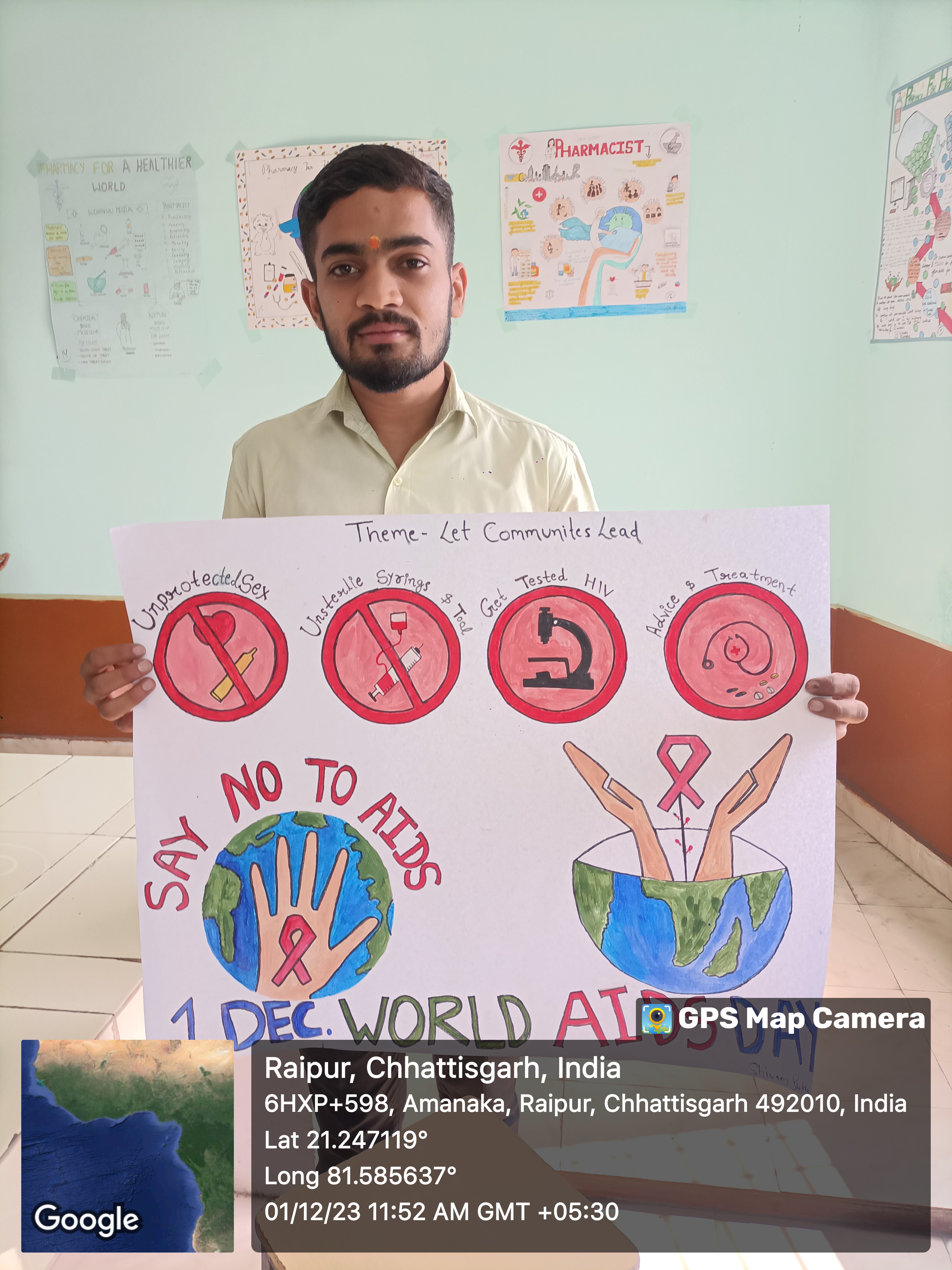 World Aids Day Awareness at   Royal College of Pharmacy