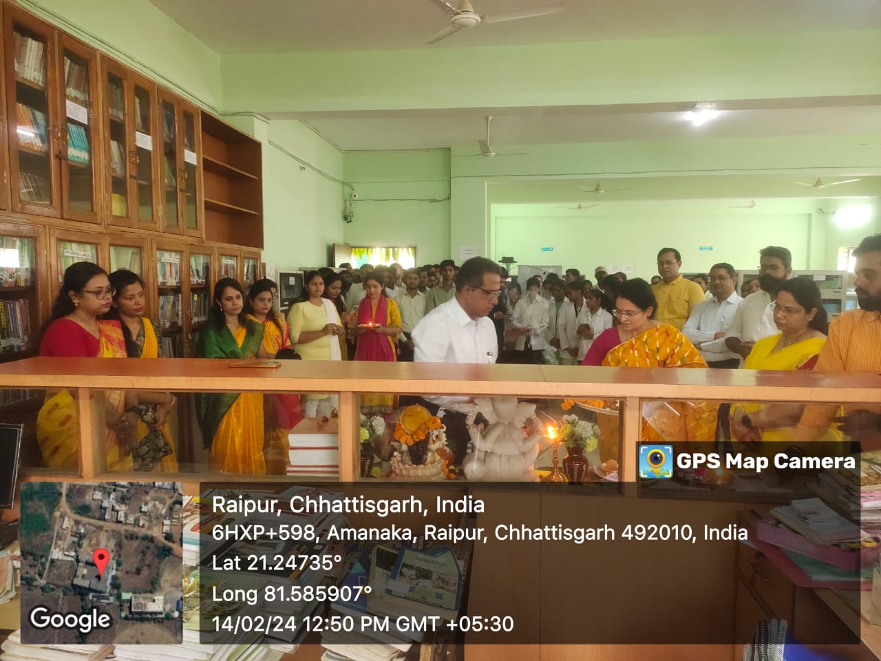 Basant Panchami at Royal College of Pharmacy