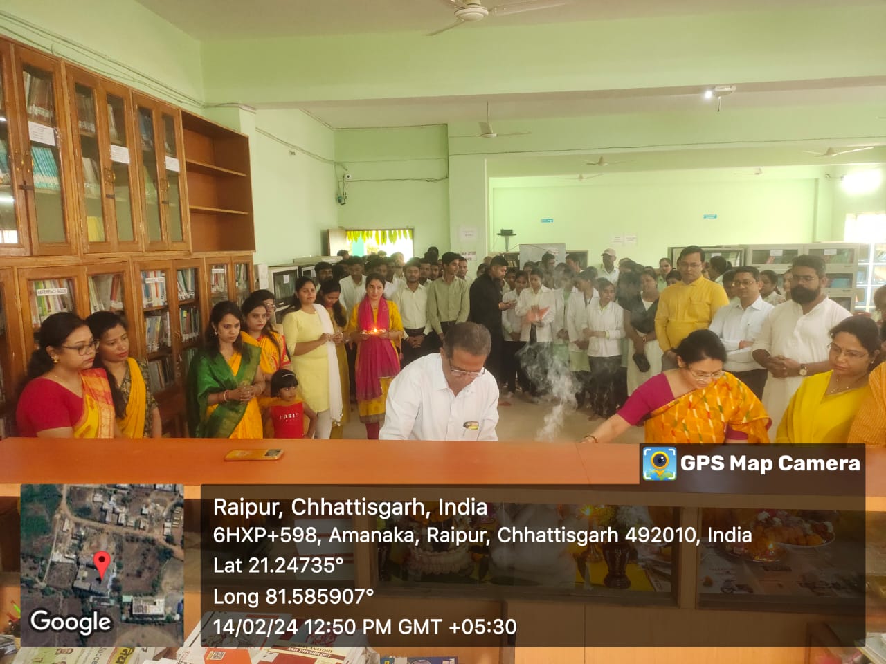 Basant Panchami at Royal College of Pharmacy