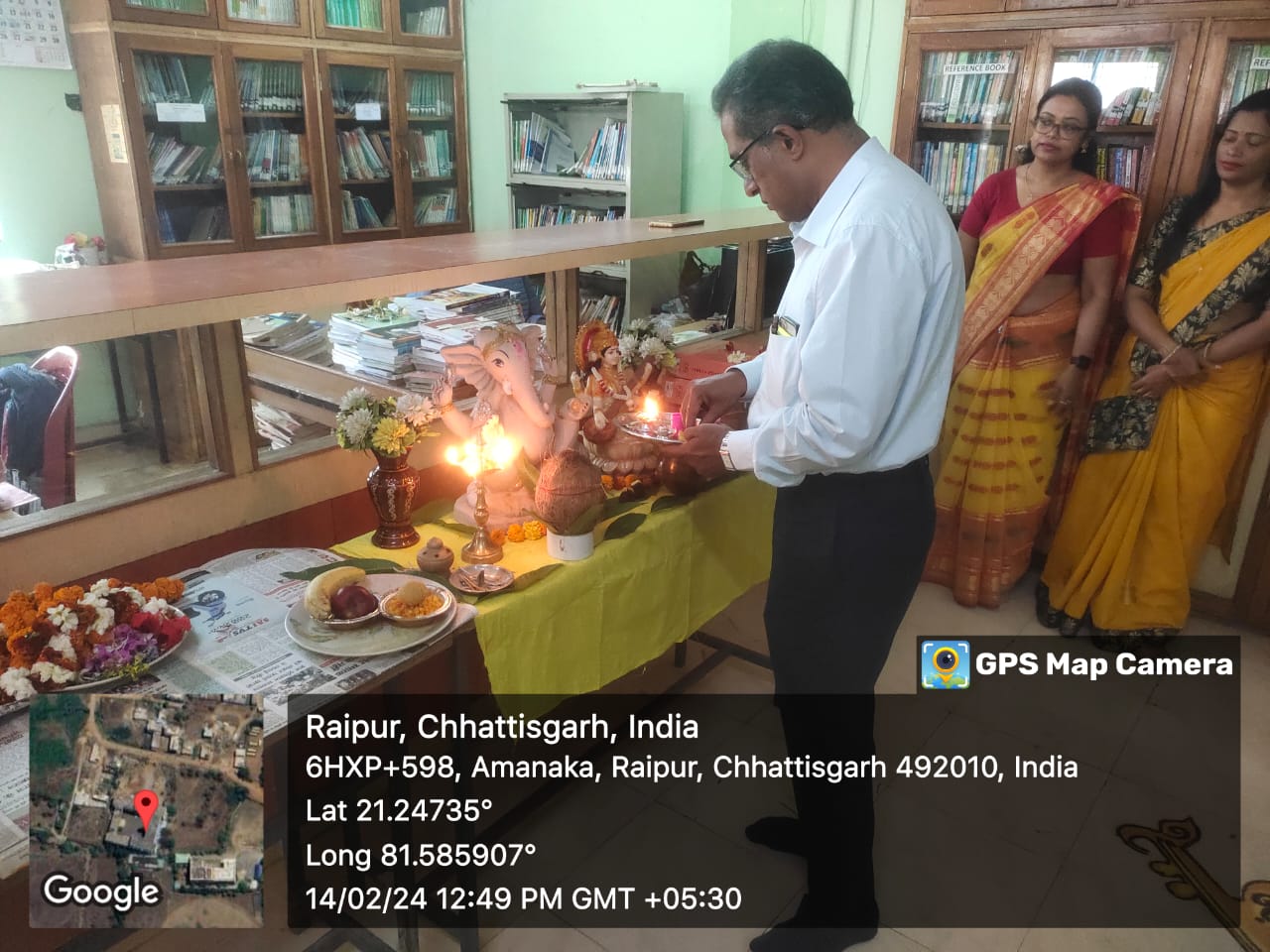 Basant Panchami at Royal College of Pharmacy