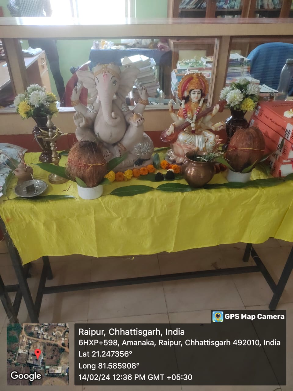 Basant Panchami at Royal College of Pharmacy