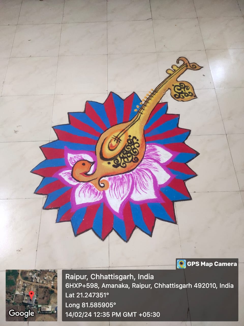 Basant Panchami at Royal College of Pharmacy