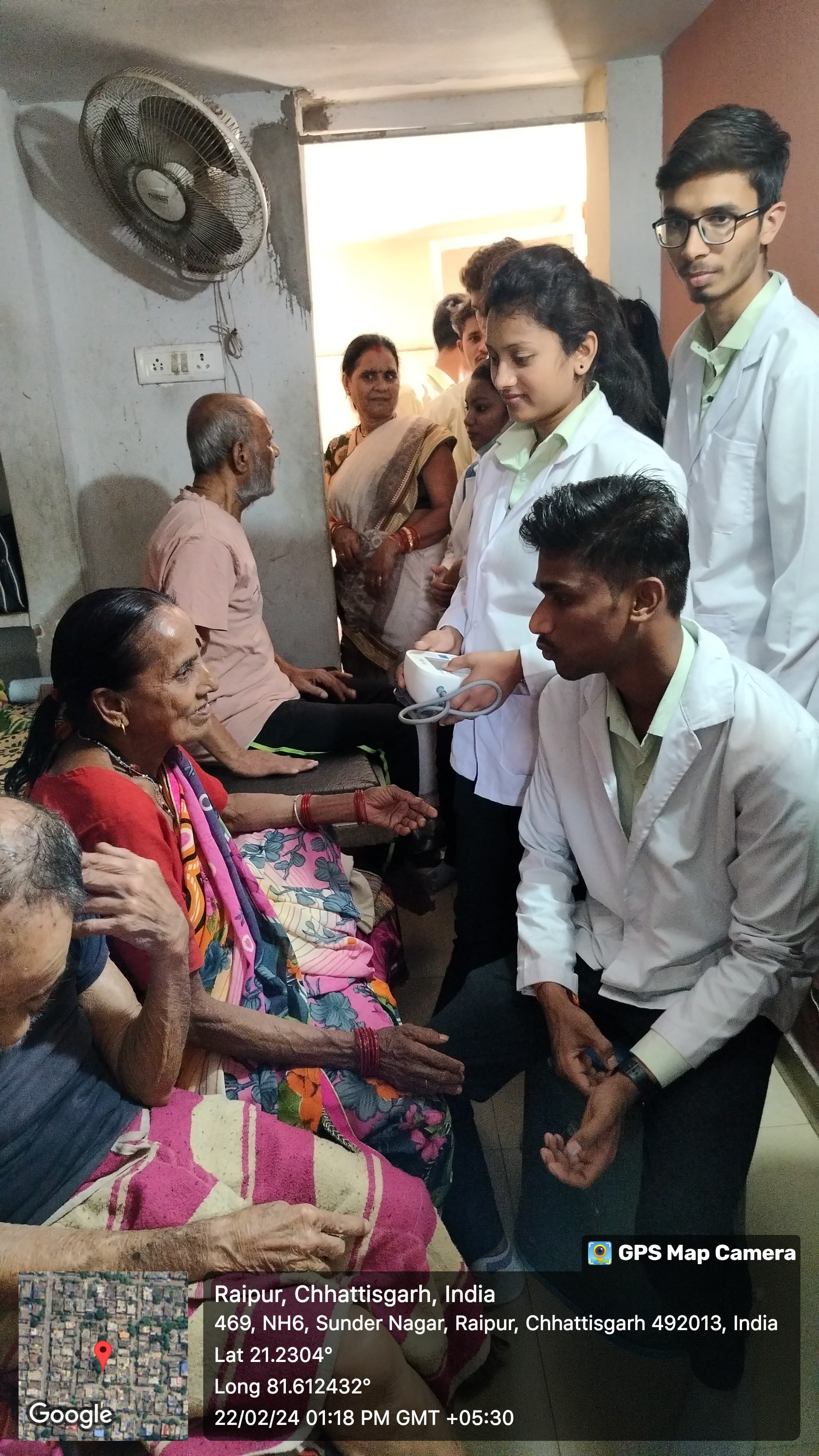 Field Visit by Student of  Royal College of Pharmacy