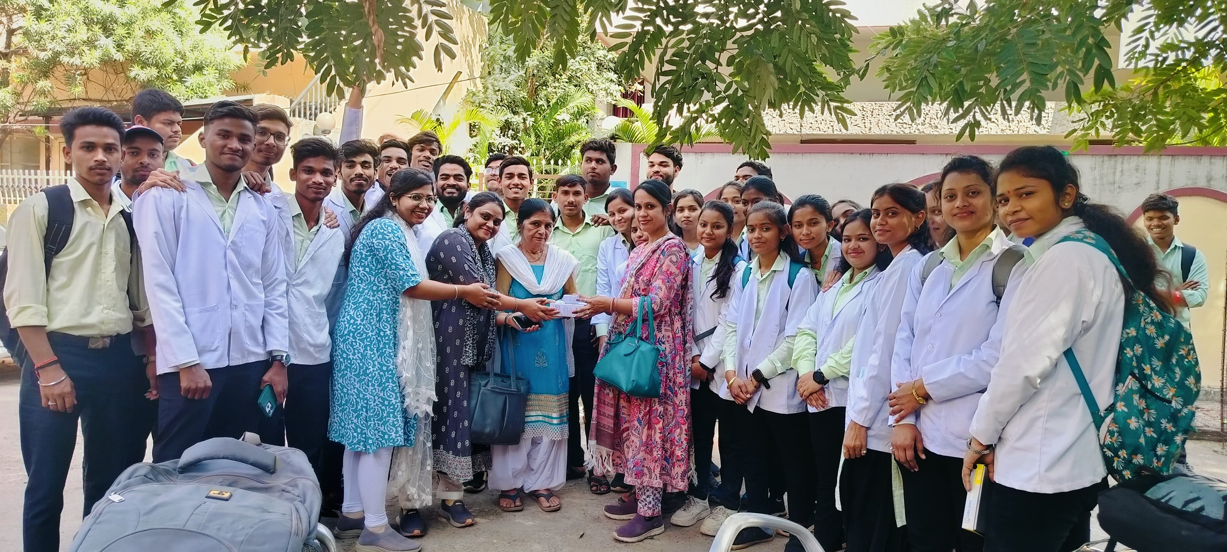 Field Visit by Student of  Royal College of Pharmacy