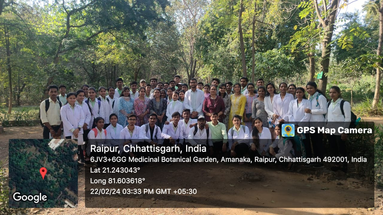 Field Visit by Student of  Royal College of Pharmacy