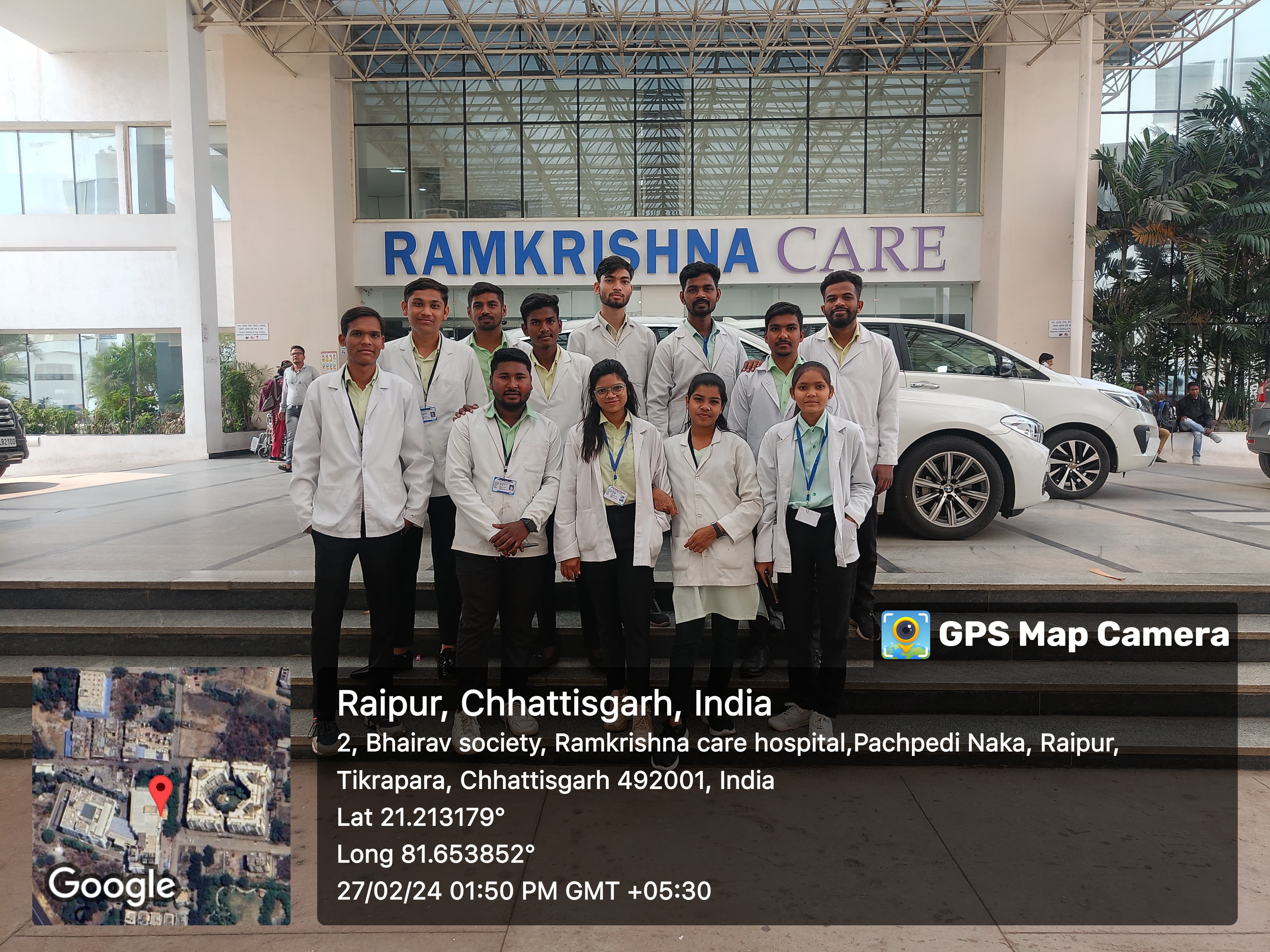Field Visit by Student of  Royal College of Pharmacy