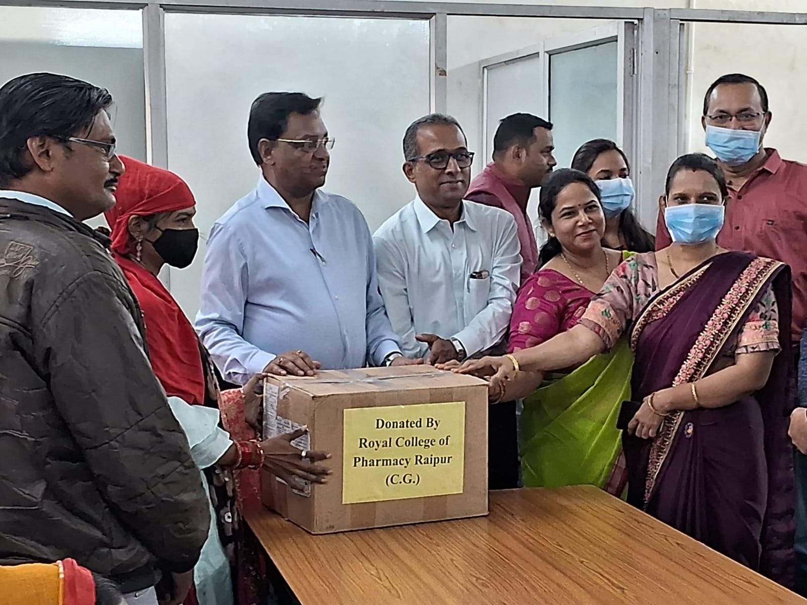Food Donation to TB Patient by   Royal College of Pharmacy