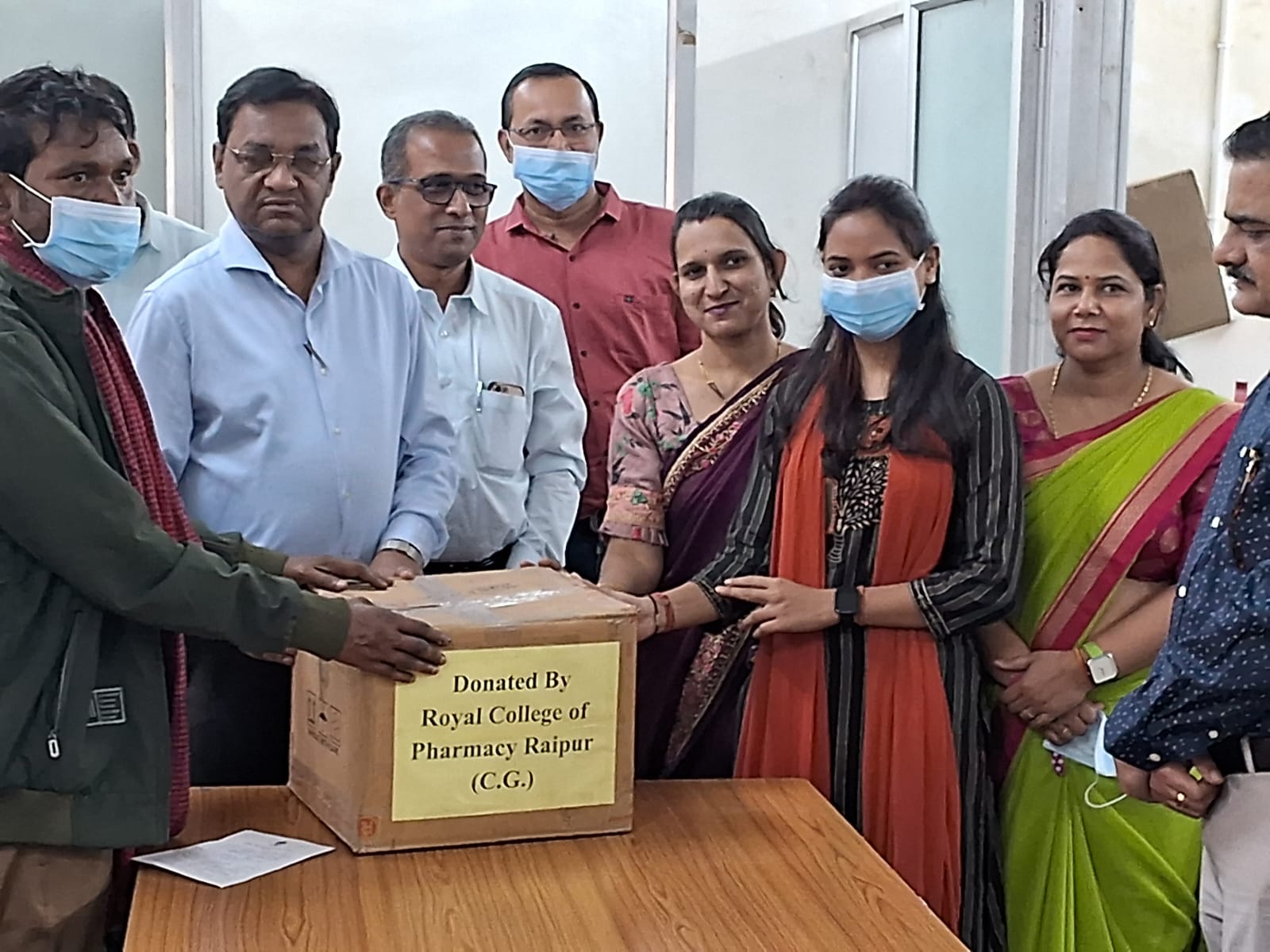 Food Donation to TB Patient by   Royal College of Pharmacy