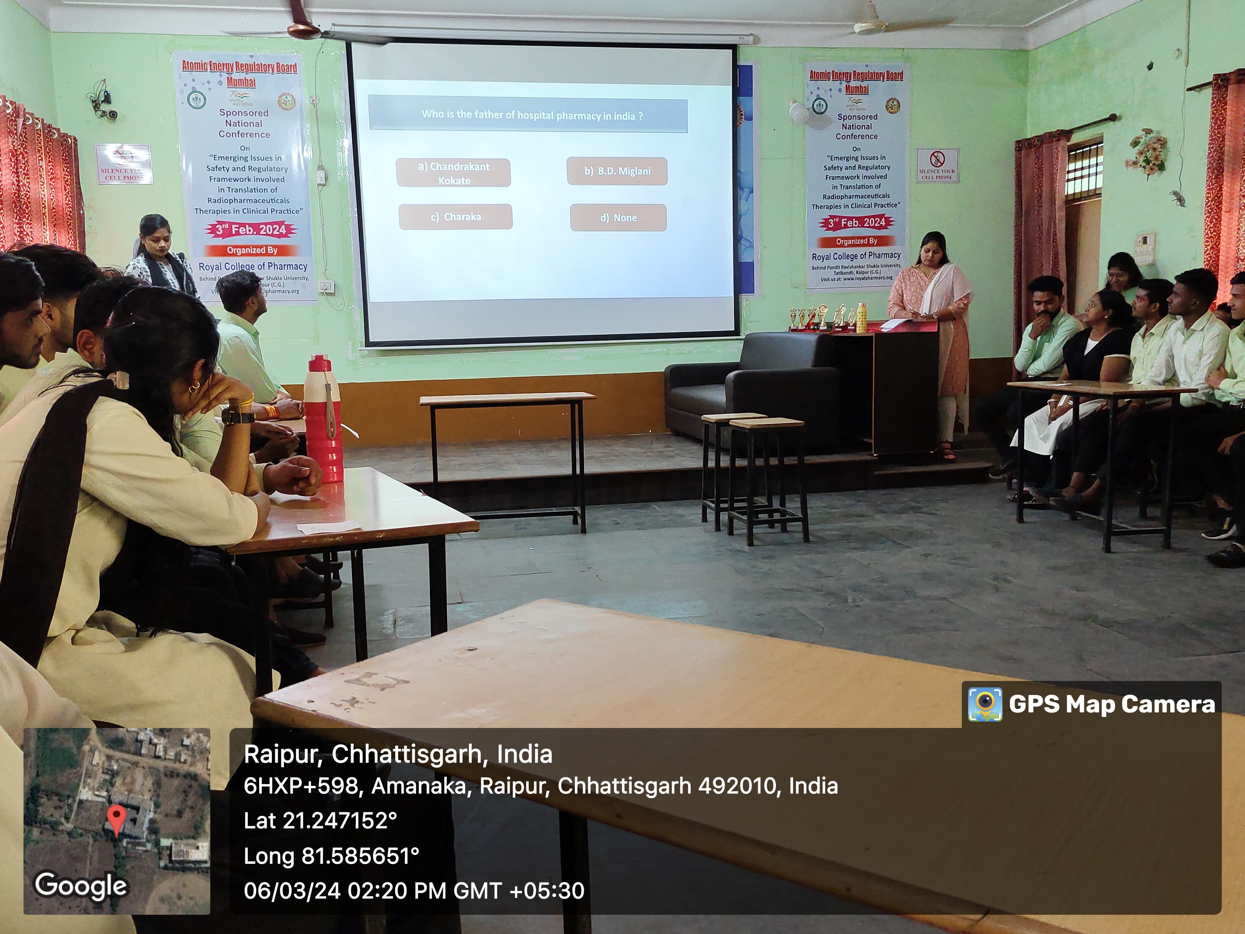 M L Schroff Day celebration at   Royal College of Pharmacy