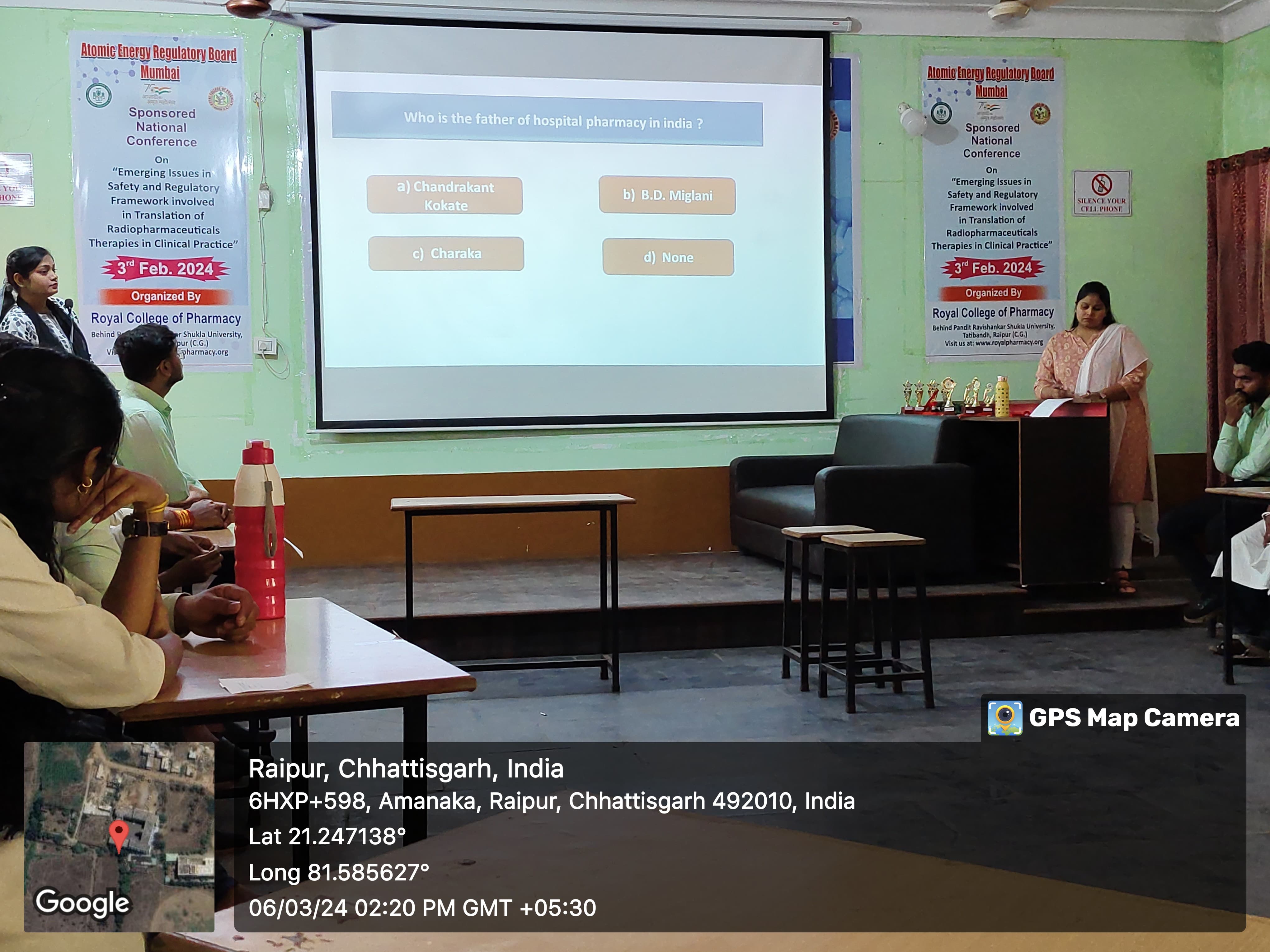 M L Schroff Day celebration at   Royal College of Pharmacy