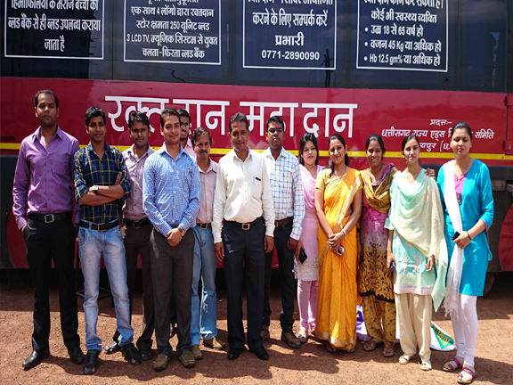 Blood Donation Camp at Royal College of Pharmacy