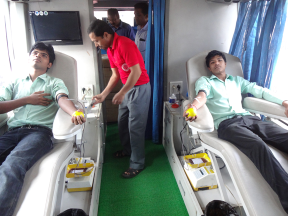 Blood Donation Camp at Royal College of Pharmacy