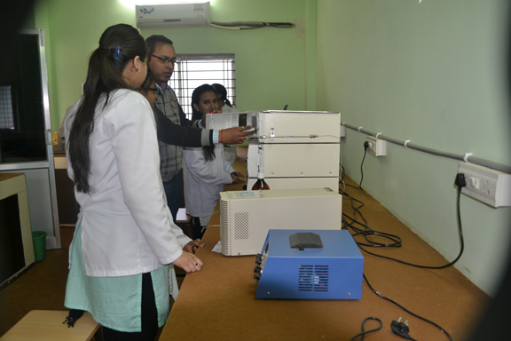Lab at Royal College of Pharmacy