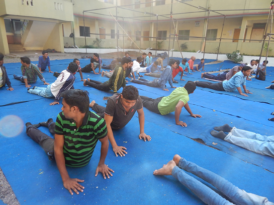 Yoga Day at Royal College of Pharmacy